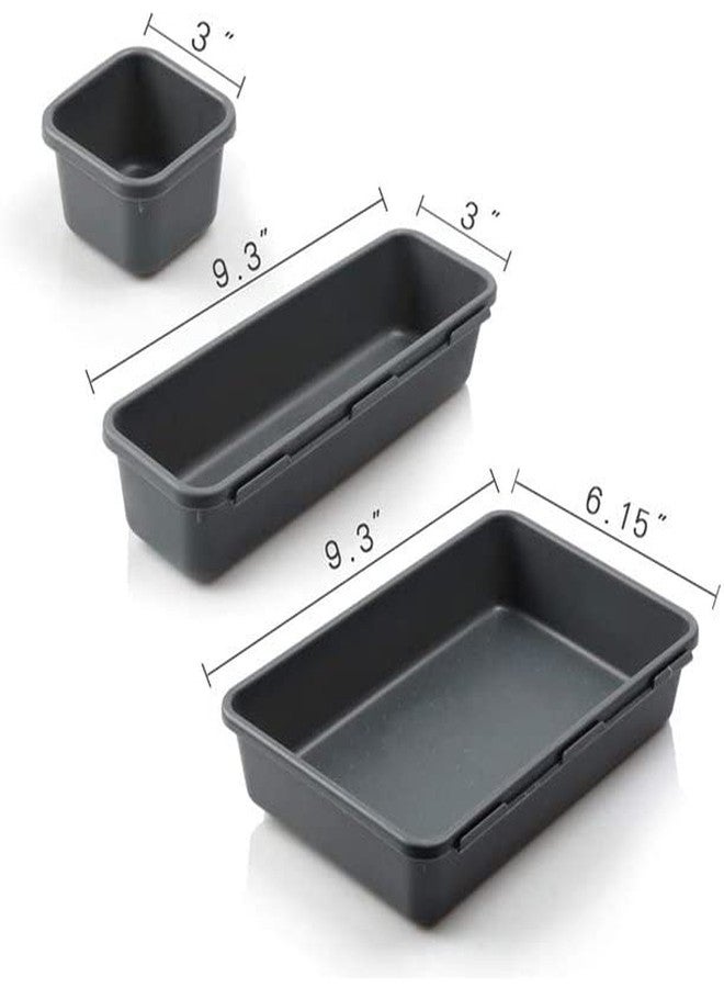 AMEEDARSHAN 15 Tool Box Organizer Tray Divider Set, Desk Drawer Organizer, Garage Storage Organization Toolbox Accessories for Rolling Tool Chest Cart Cabinet Work Bench Small Parts Hardware - Image 2